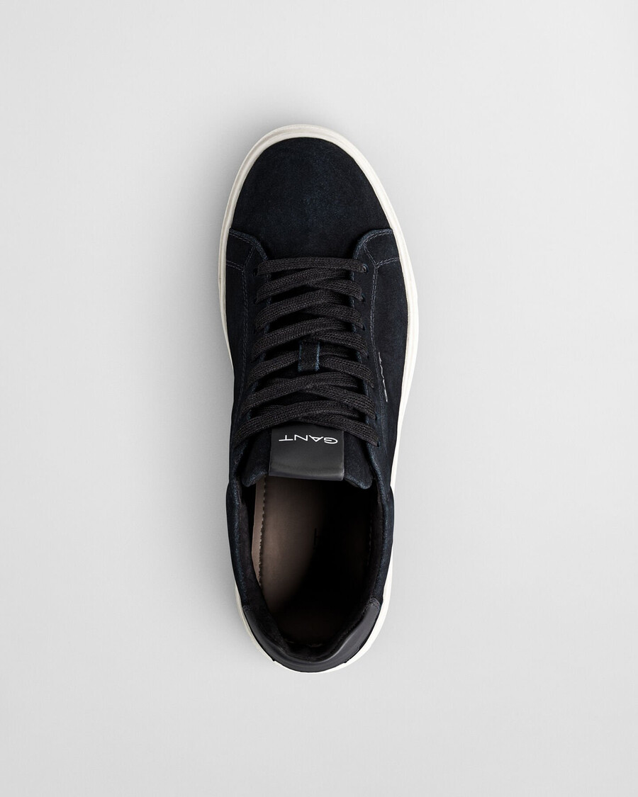 sneakers in pelle scamosciata mcjulien - nero