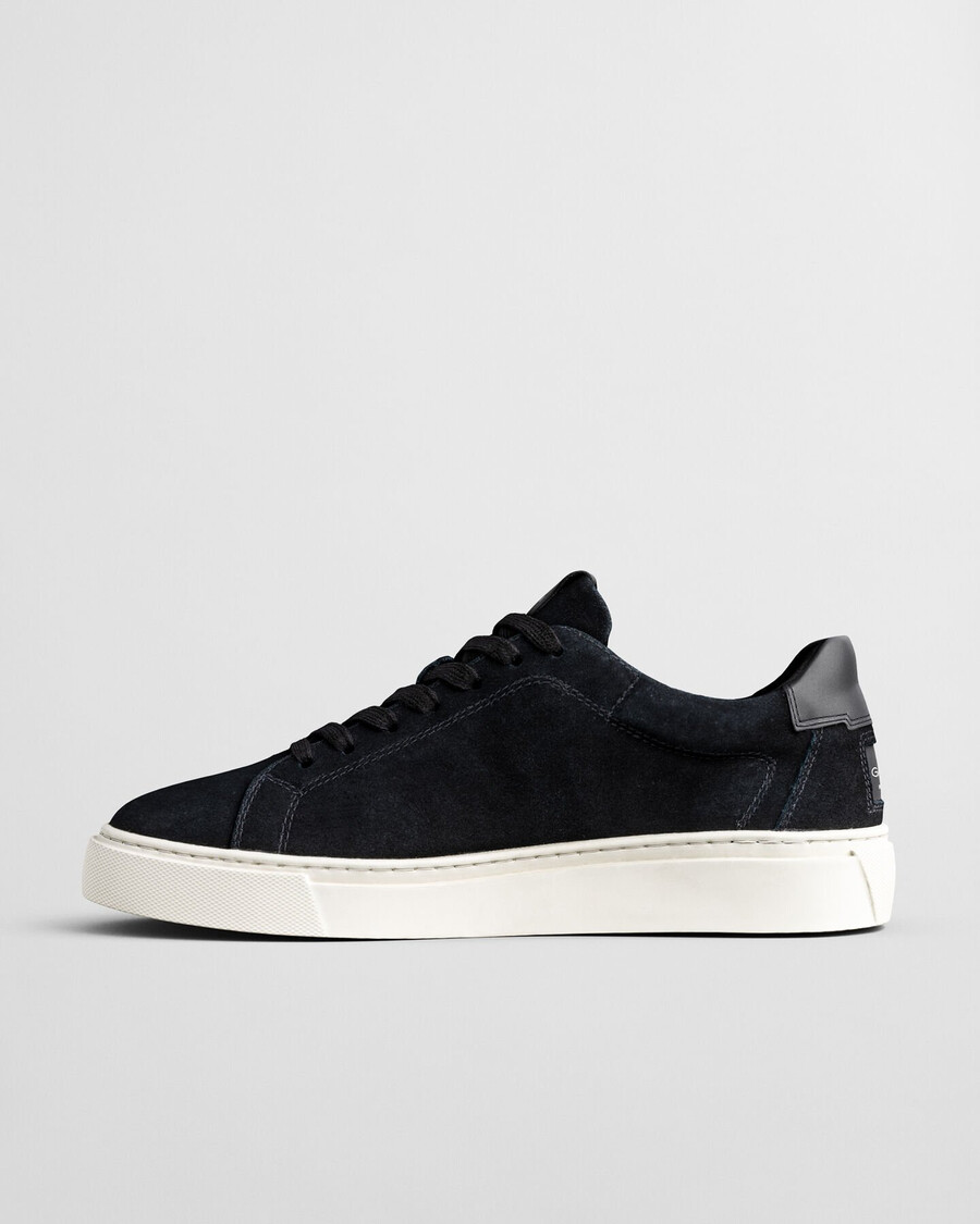 sneakers in pelle scamosciata mcjulien - nero