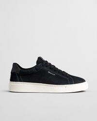 sneakers in pelle scamosciata mcjulien - nero