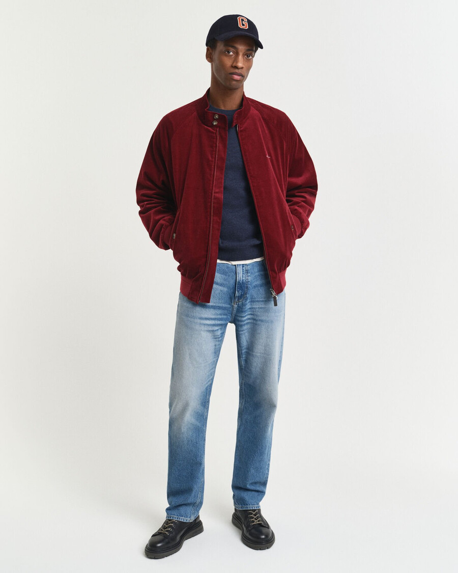 maglione girocollo in lana dagnello superfine - blu navy melange scuro