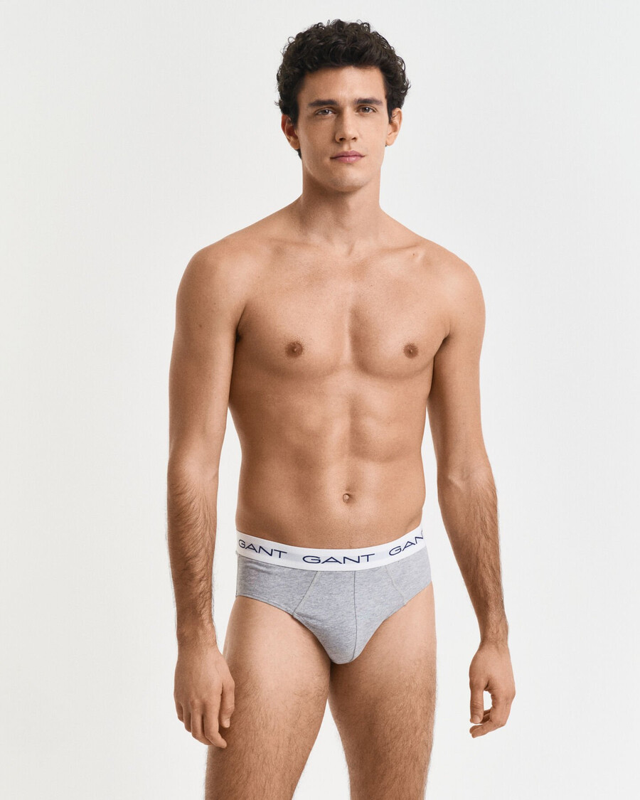 slip 3 pezzi - grigio chiaro melange