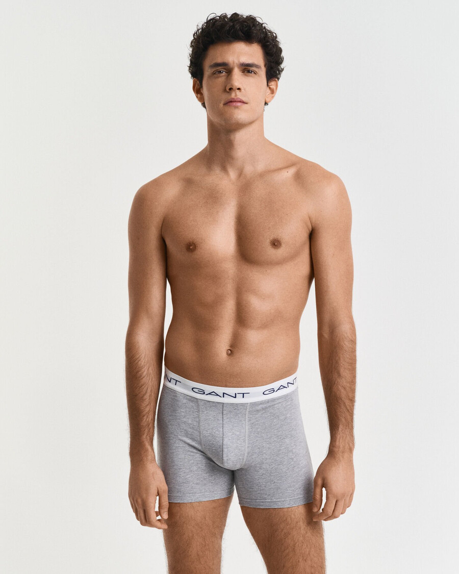 confezione da 3 boxer - grigio chiaro melange