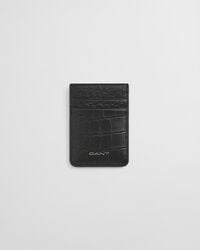 porta carte di credito croco - nero