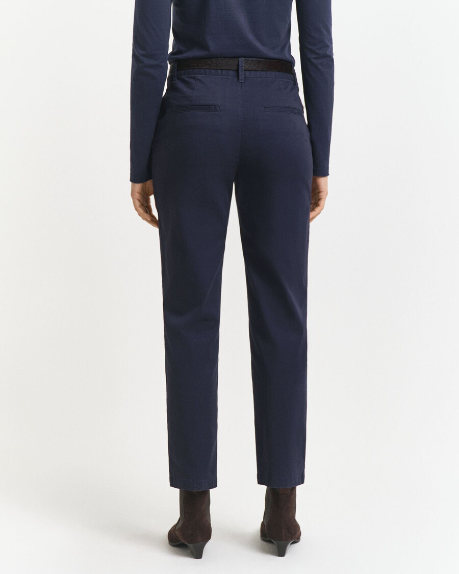 pantaloni chino slim fit - blu sera