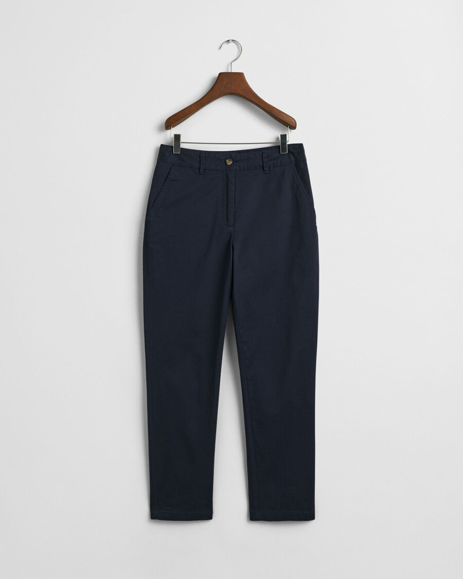 pantaloni chino slim fit - blu sera