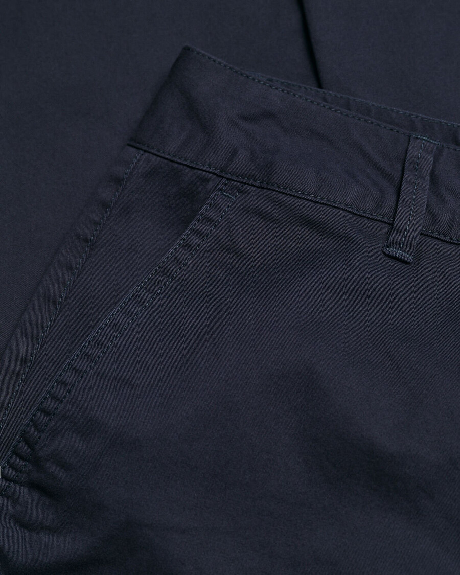 pantaloni chino slim fit - blu sera