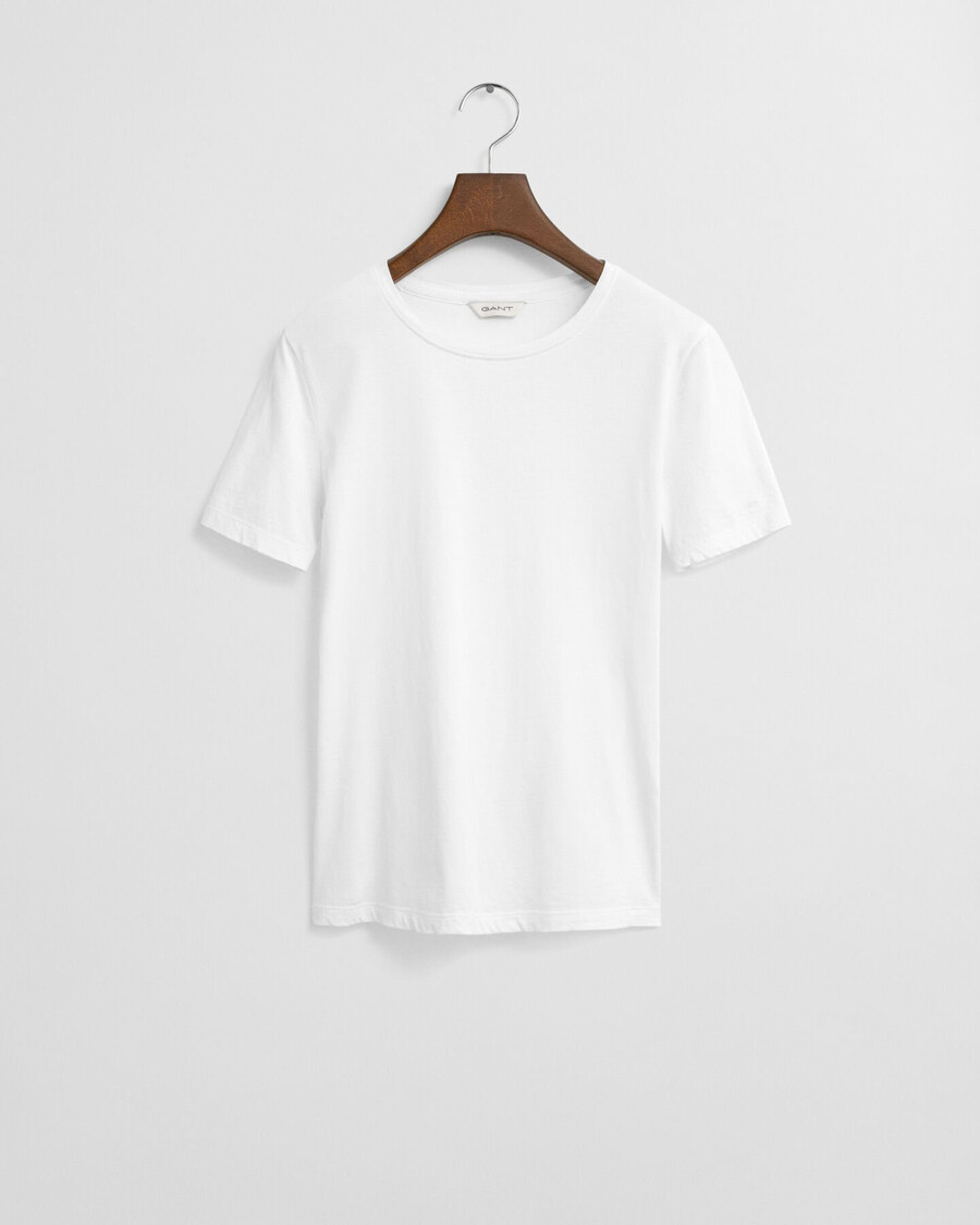 t-shirt in cotone leggero - bianca