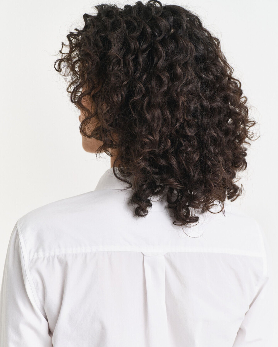 camicia classica in popeline vestibilità regolare - bianca