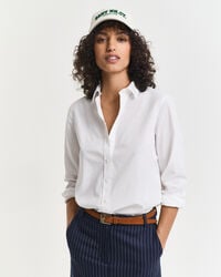 camicia classica in popeline vestibilità regolare - bianca