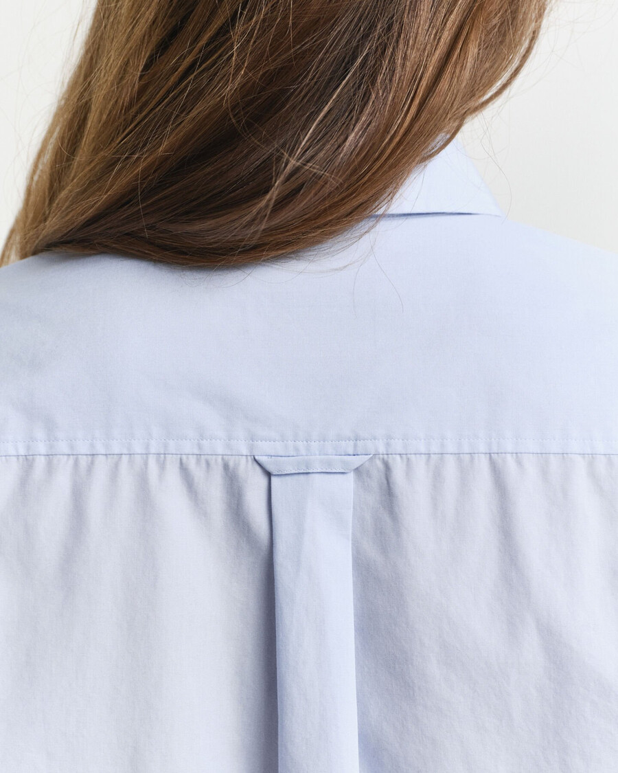 camicia classica in popeline vestibilità regolare - azzurro chiaro
