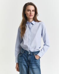 camicia classica in popeline vestibilità regolare - azzurro chiaro