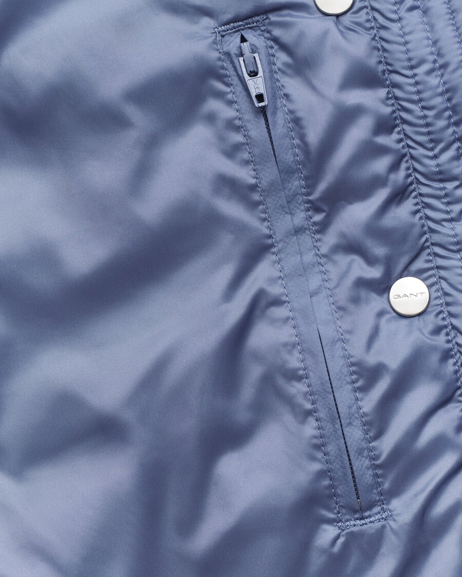 gilet leggero in piumino - denim sbiadito