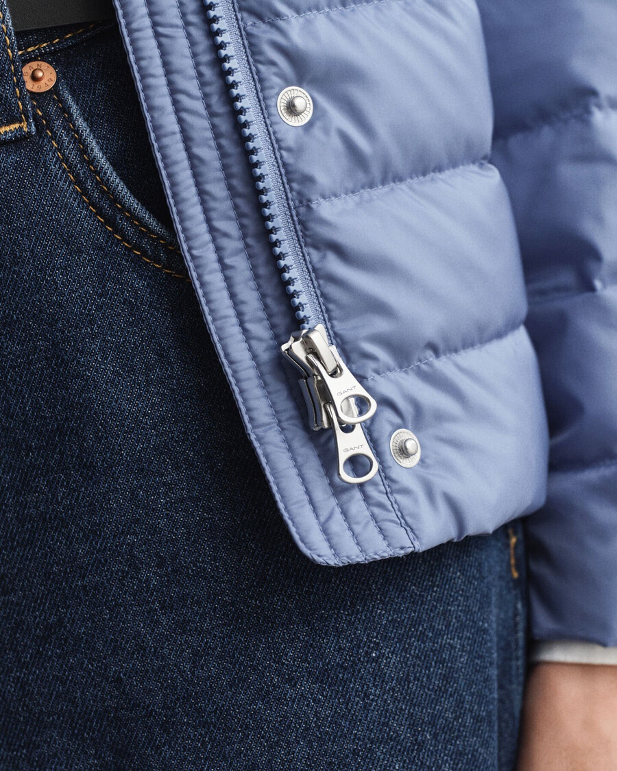 giacca leggera in piumino - denim sbiadito