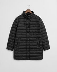 cappotto leggero in piuma - nero