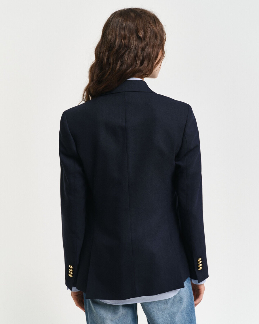 blazer club slim fit - blu sera