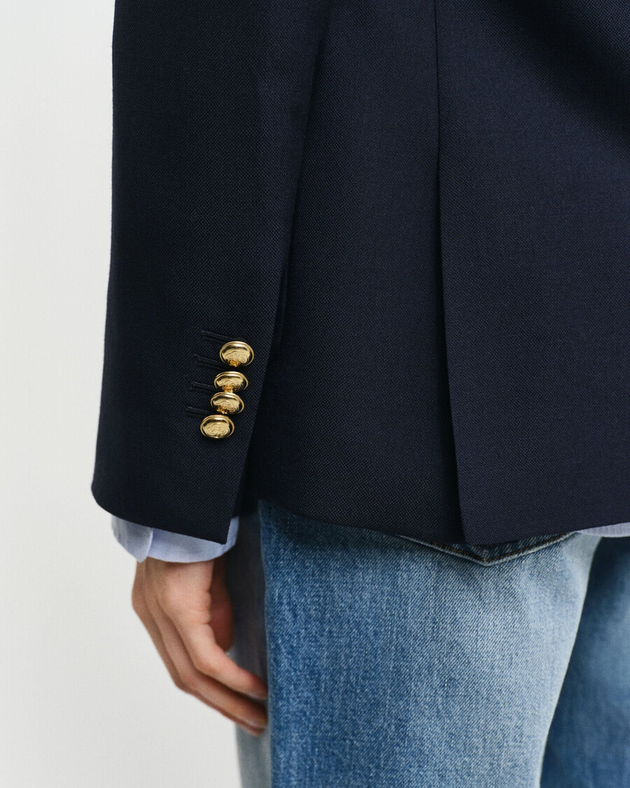 blazer club slim fit - blu sera