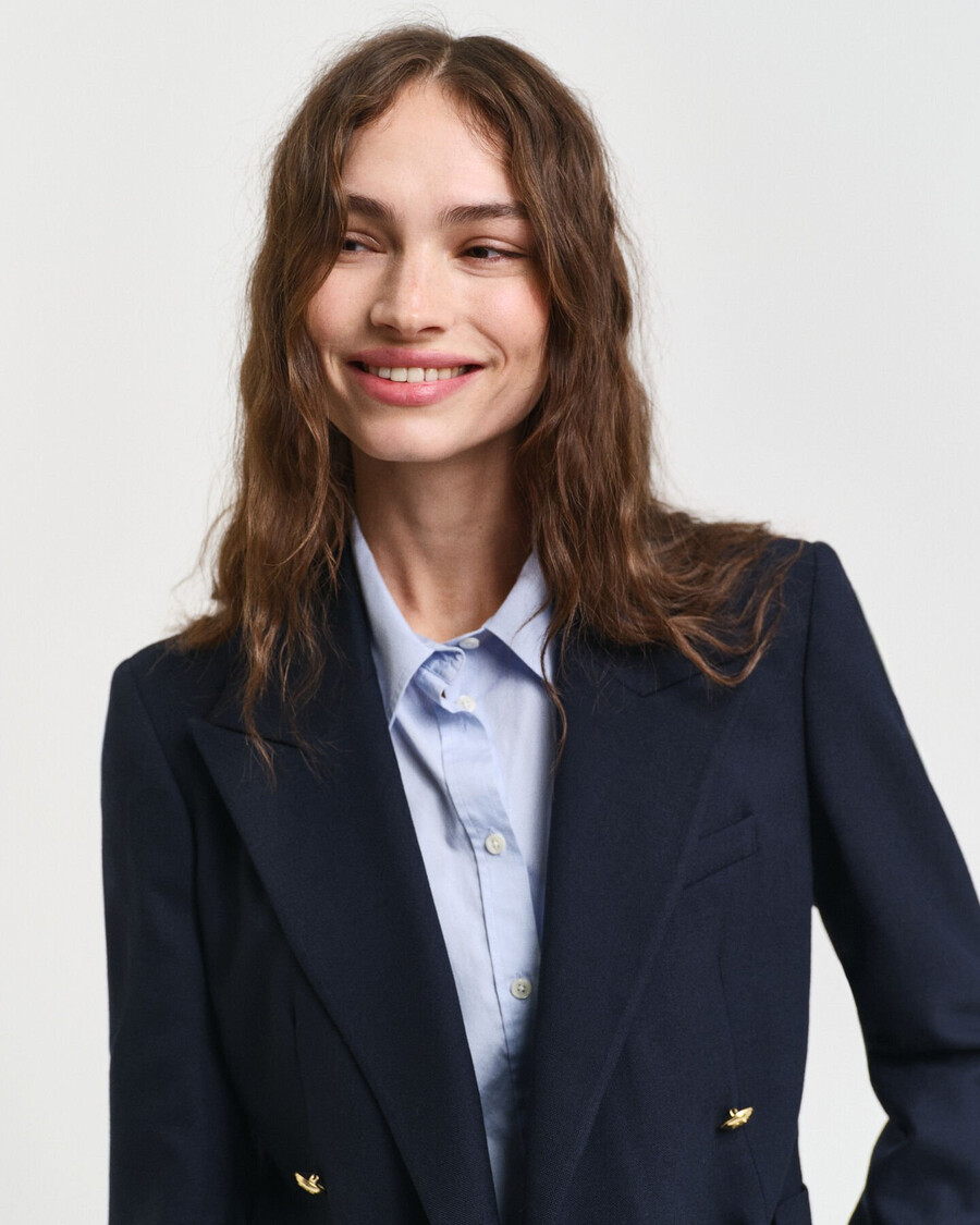 blazer club slim fit - blu sera