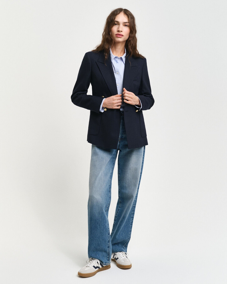 blazer club slim fit - blu sera
