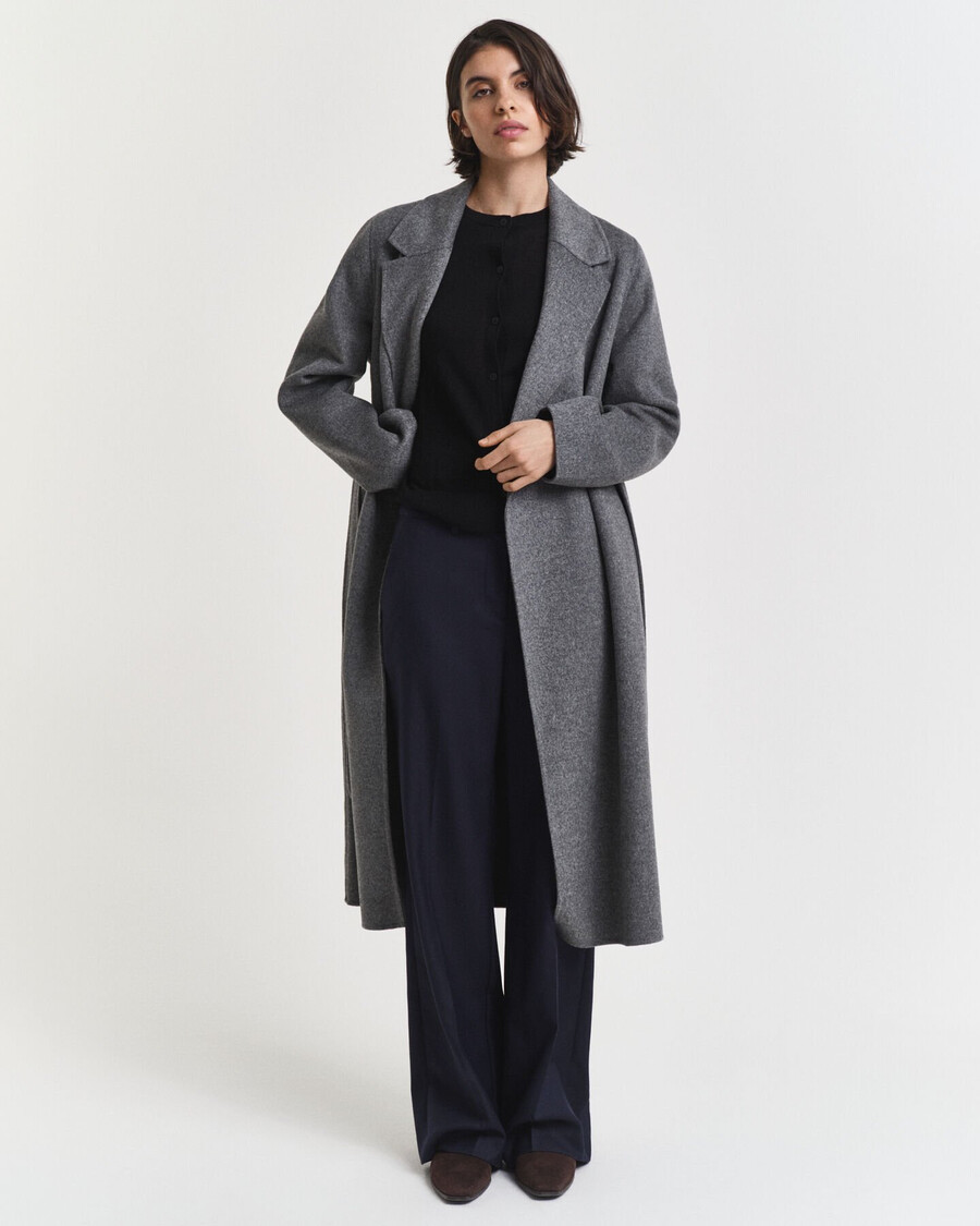 cardigan in lana merino extra fine - nero