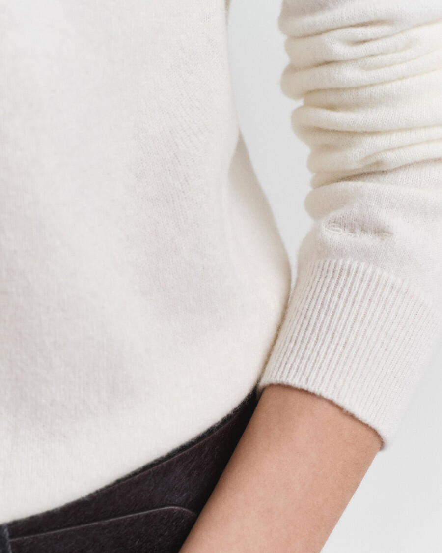 tappeto in lana dagnello superfine - crema