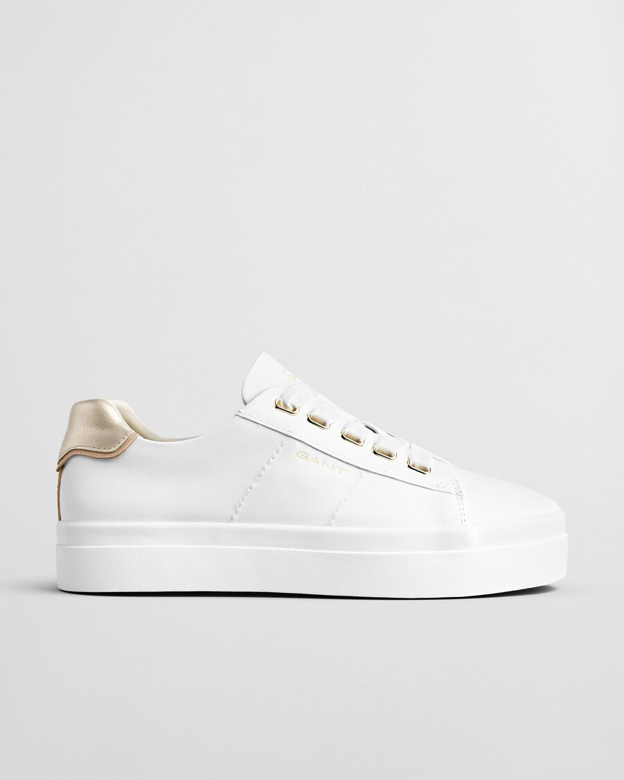 sneakers in pelle avona - bianco