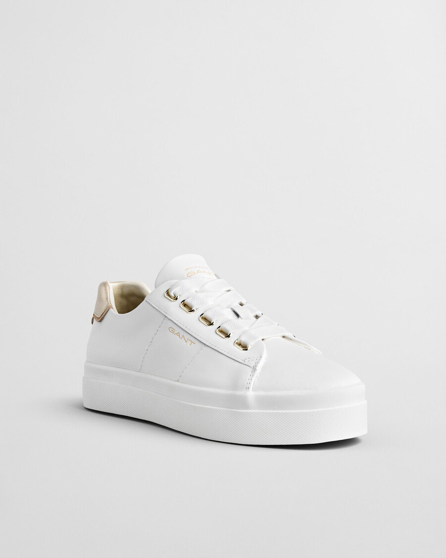 sneakers in pelle avona - bianco