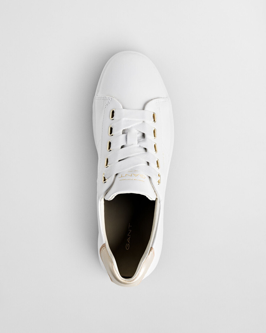 sneakers in pelle avona - bianco