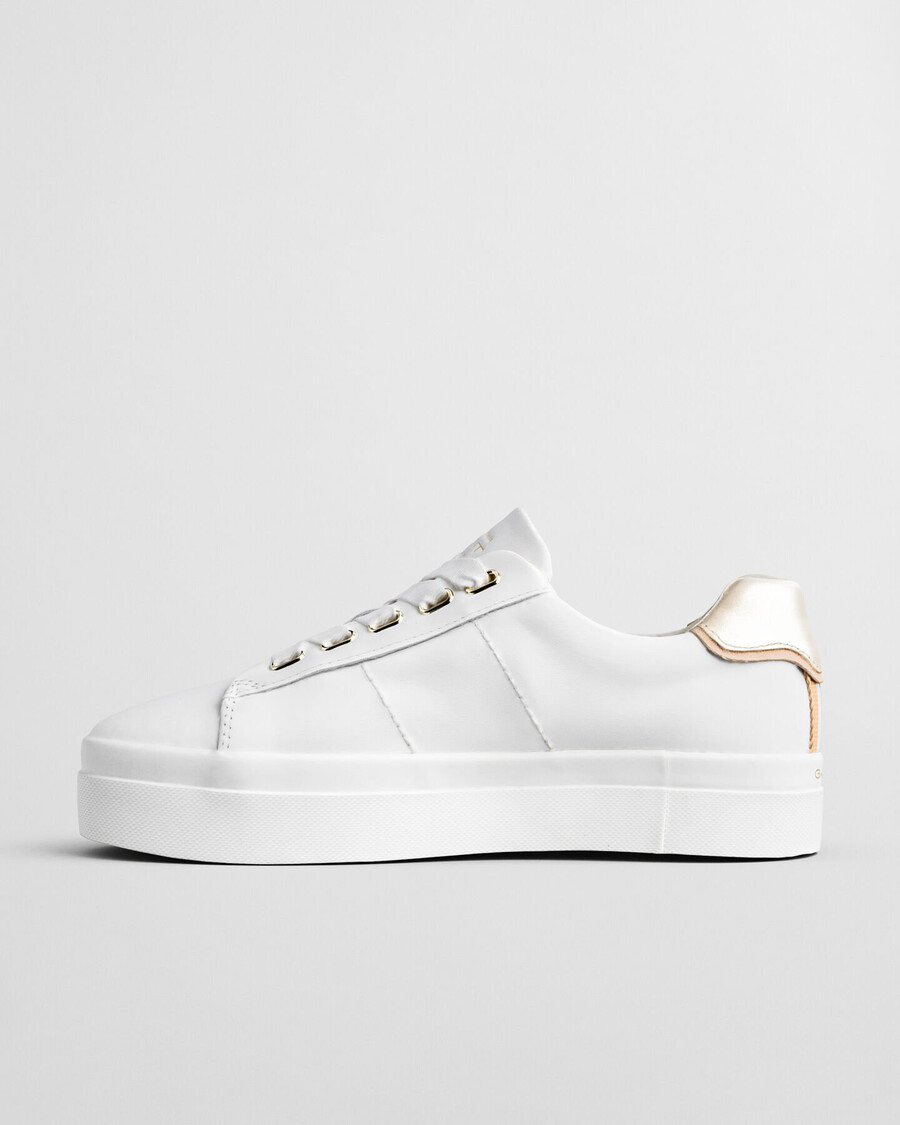 sneakers in pelle avona - bianco