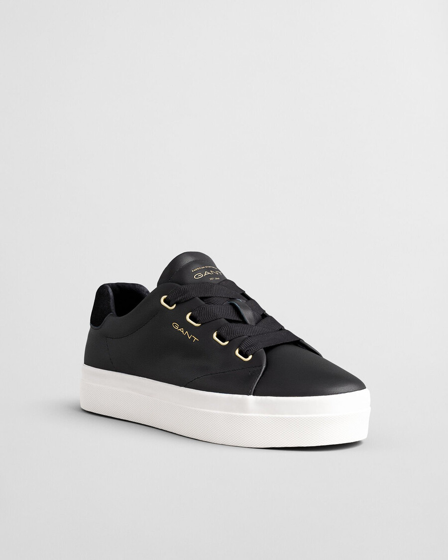 sneakers in pelle avona - nero