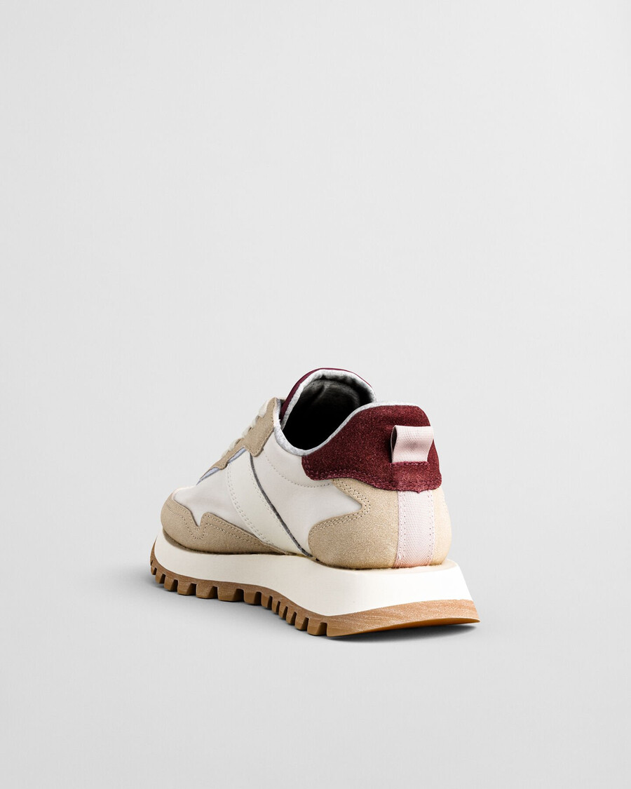 sneakers in nylon scamosciato caffay - sabbia asciutta