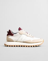 sneakers in nylon scamosciato caffay - sabbia asciutta