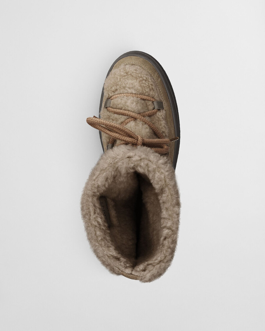 stivali snowhill laceup mid - cachi caldo