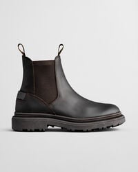 stivaletti chelsea timbly - marrone scuro